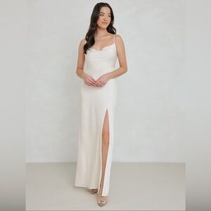 Park & fifth Bennett dress, medium, ivory
